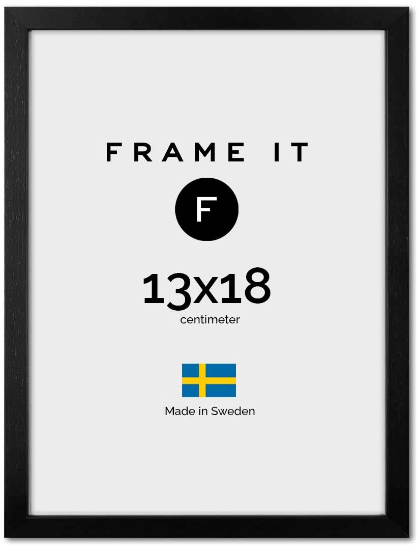 Ram London Svart 13x18 Ram London Svart 13x18