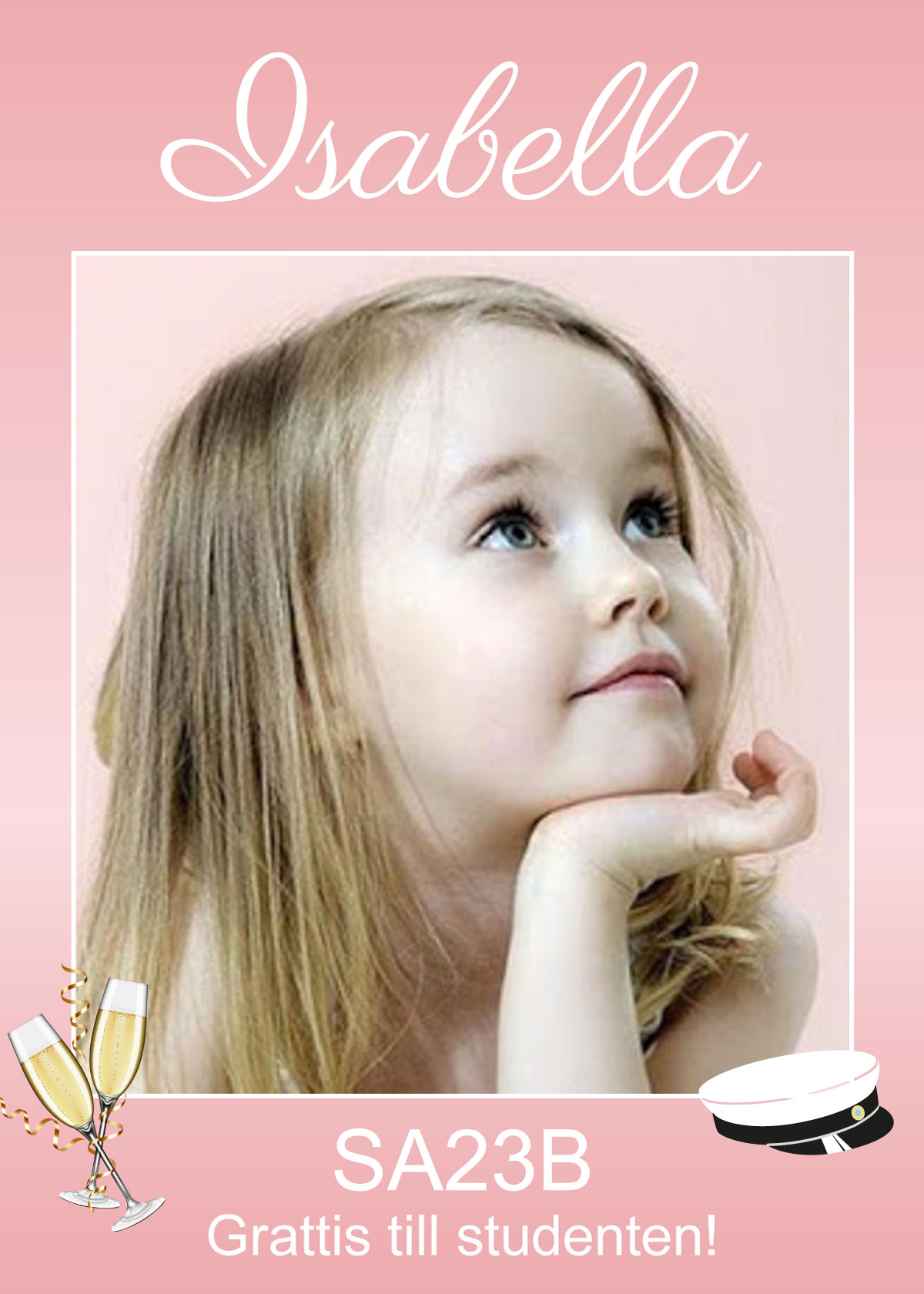 Studentskylt Mall 4 2026