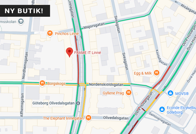 FRAME IT Göteborg Linnegatan Ramverkstad och inramning