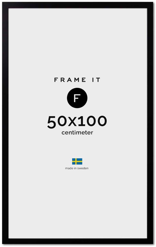 Ram Paris Svart 50x100