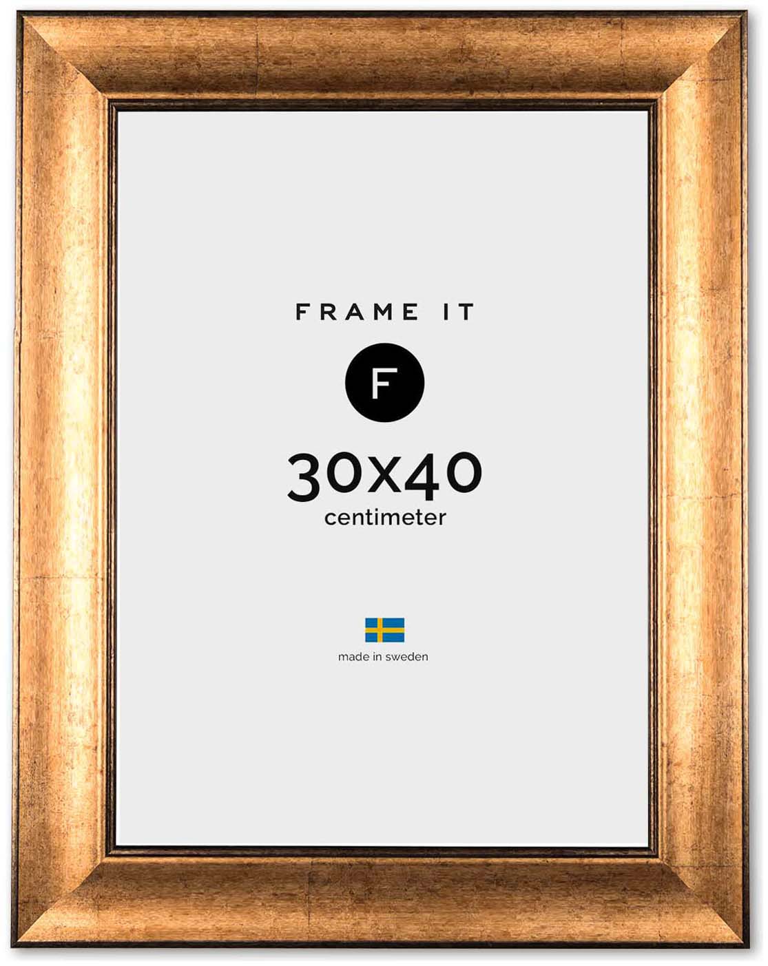 Ram Rome Guld 30x40 Ram Rome Guld 30x40