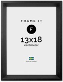 Ram Dubai Svart 13x18