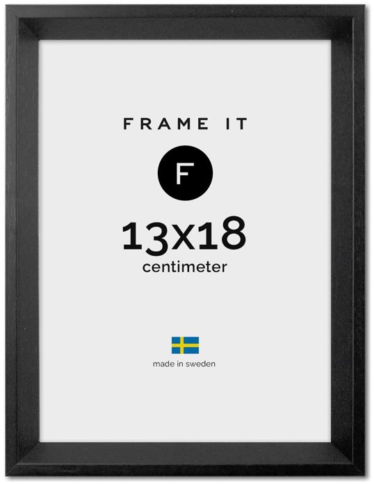 Ram Dubai Svart 13x18