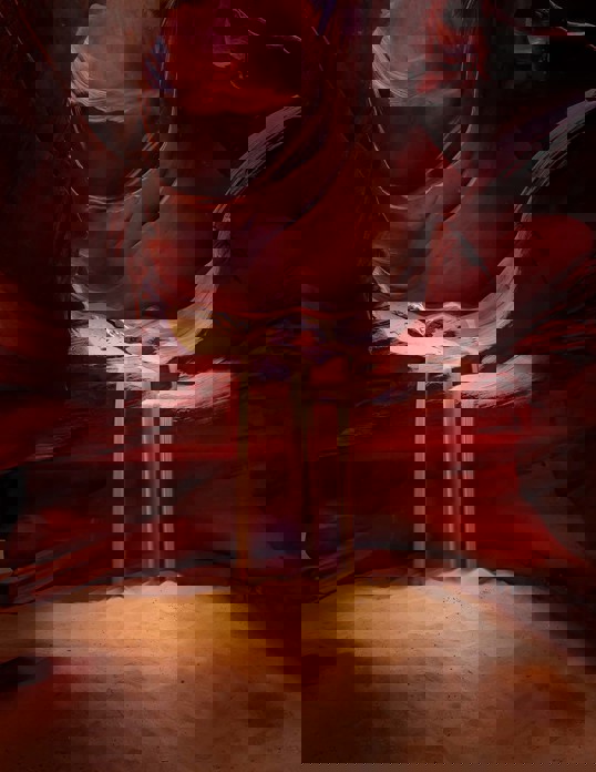 Art Print - Sandfall in Antelope Canyon 30x40