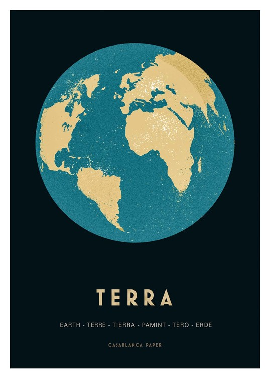 Art Print - Casablanca Paper - Terra