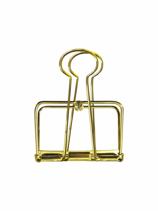 Pappersklämma Guld Stor