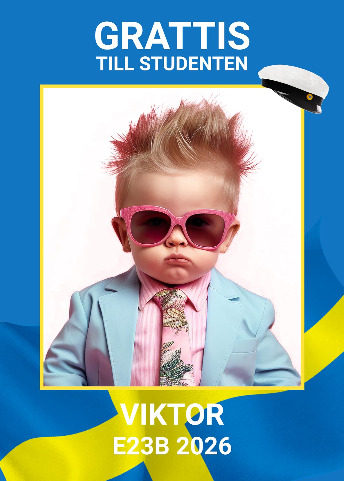 Studentskylt Mall 3 2026