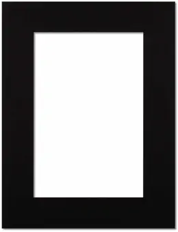 Passepartout Svart A4