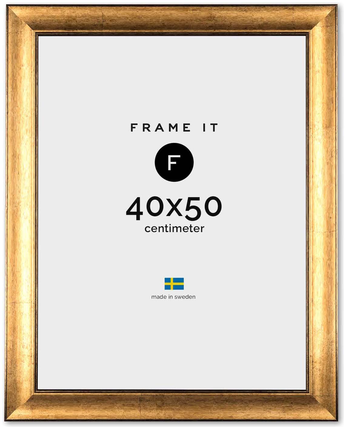 Ram Rome Guld 40x50 Ram Rome Guld 40x50