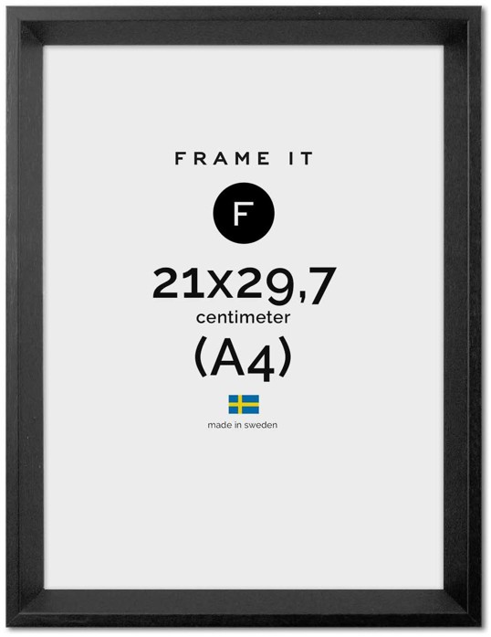 Ram Dubai Svart 21x29.7(A4)