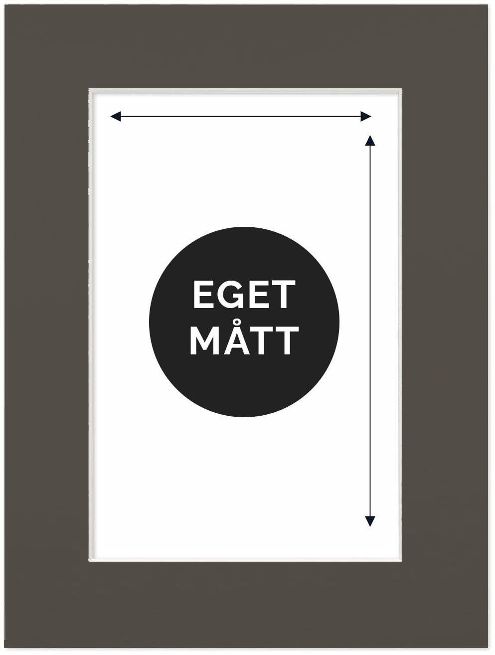 Passepartout Cardiff Måttanpassad