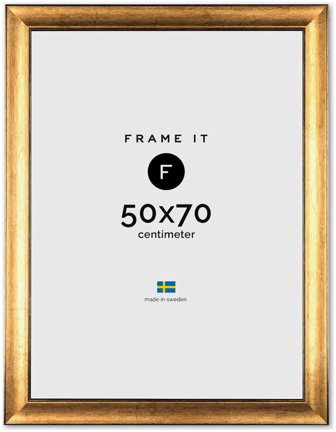 Ram Rome Guld 50x70 Ram Rome Guld 50x70