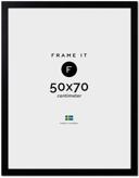 Ram Paris Svart 50x70